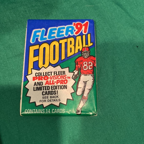 1991 Fleer NFL Football Cards Wax Packs #534 36 each - Picture 3 of 6